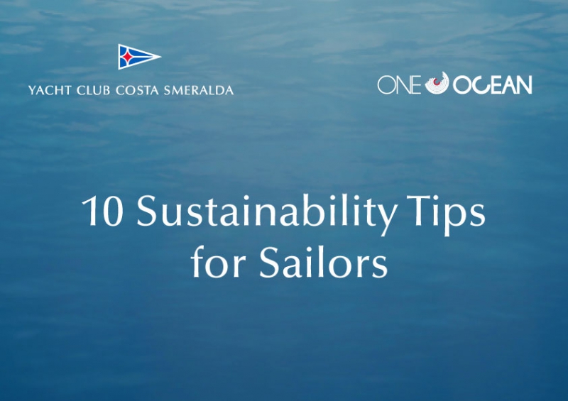  - 10 Sustainability tips for sails - Yacht Club Costa Smeralda