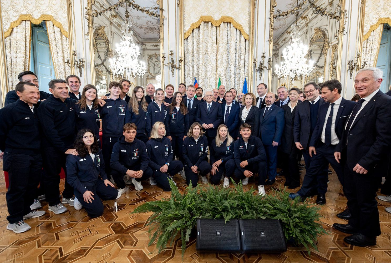 FIV visit to the Quirinale: two YCCS athletes among attendees - News - Yacht Club Costa Smeralda