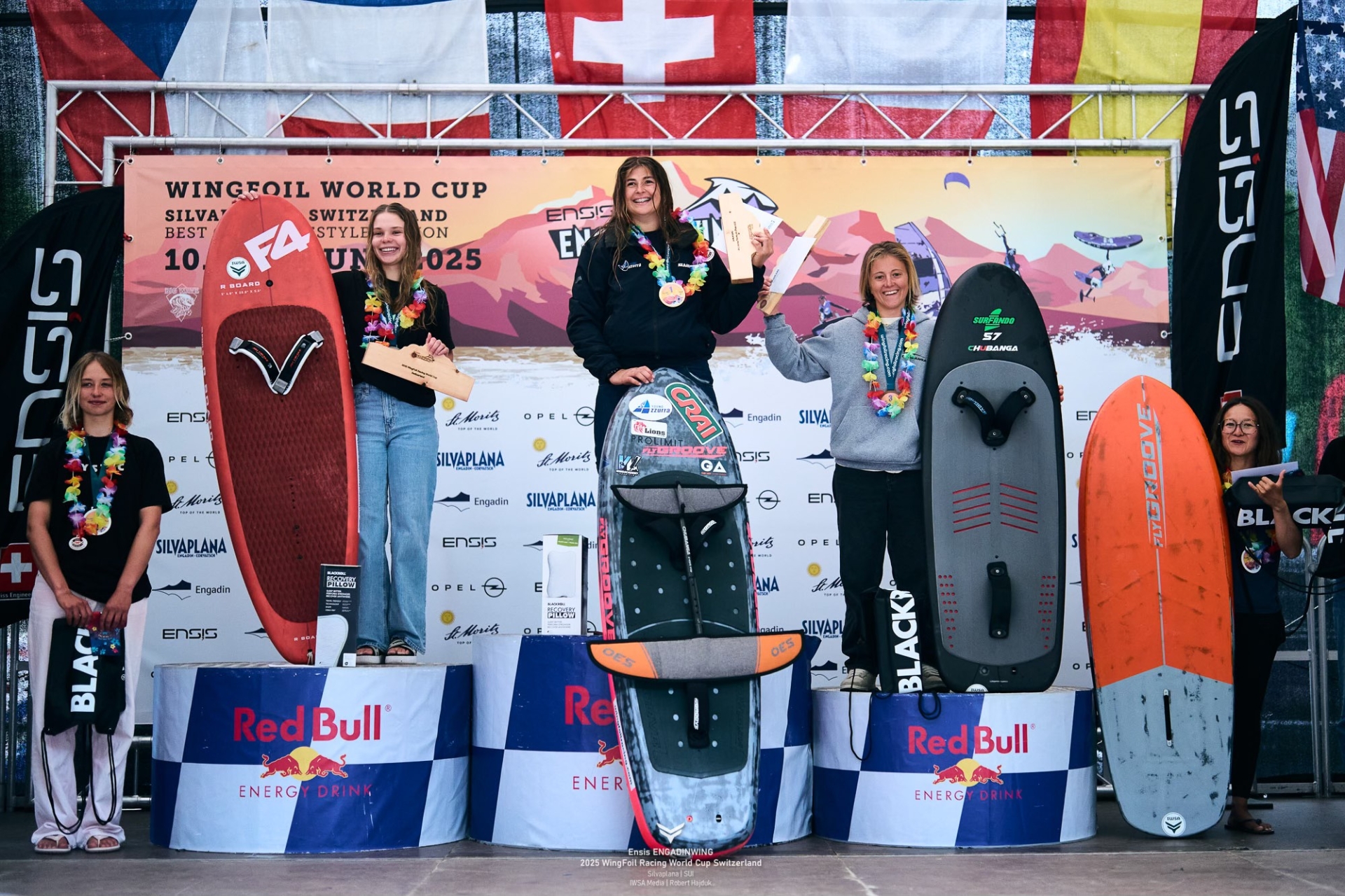 Maddalena Spanu wins second leg of WingFoil Racing World Cup in Switzerland - News - Yacht Club Costa Smeralda