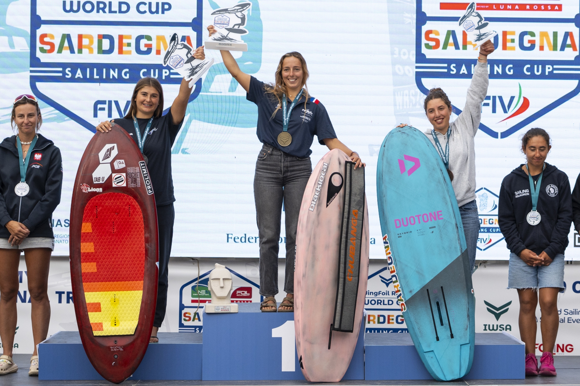 Young Azzurra, Maddalena Spanu argento alla WingFoil Racing Cup di Cagliari - NEWS - Yacht Club Costa Smeralda