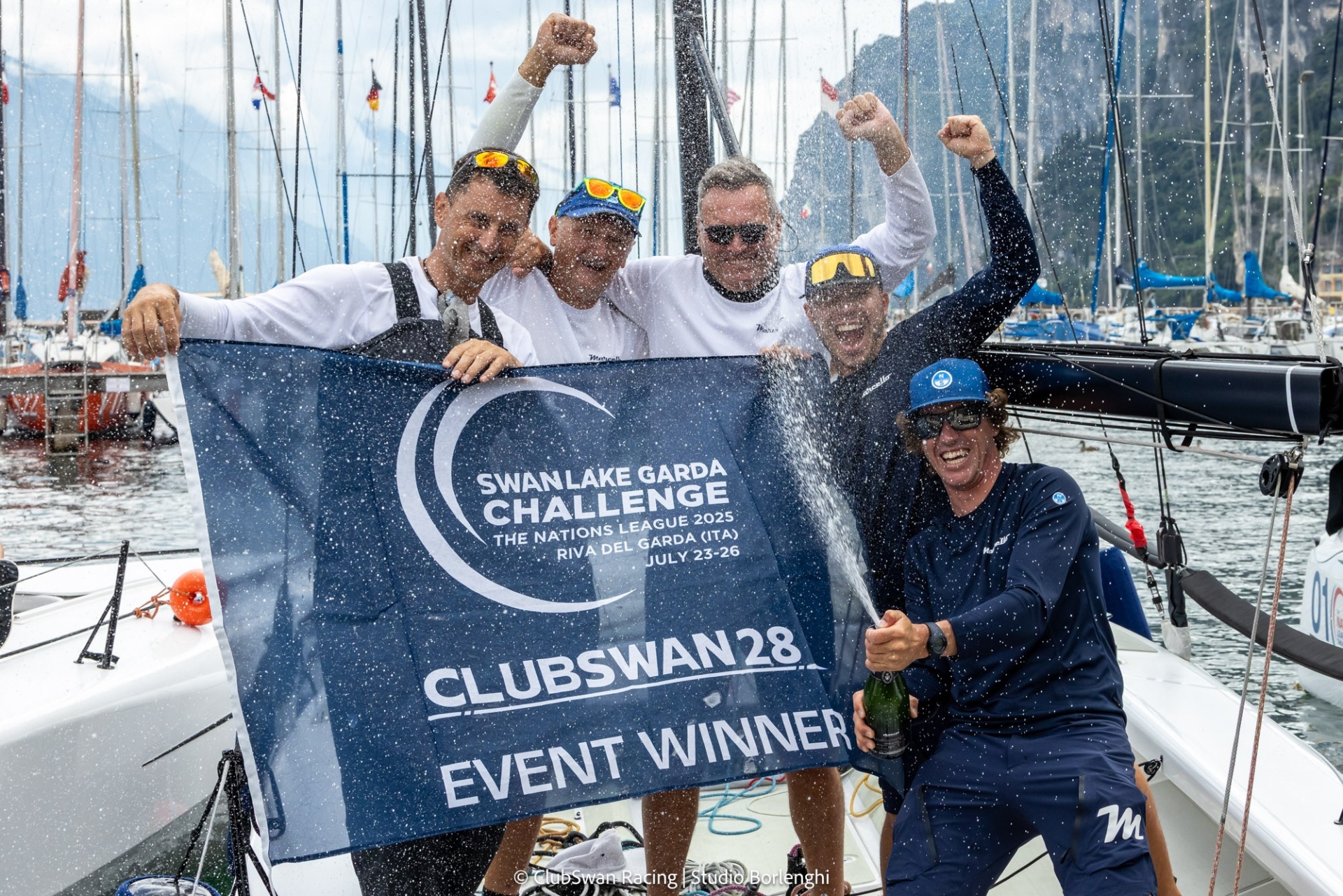 Marcello del socio Philippe Ligot vittorioso alla Swan Lake Garda Challenge - News - Yacht Club Costa Smeralda